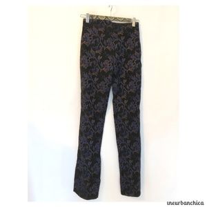 Parasuco Pants - Vintage PARASUCO Cocktail Dress Slim Flowered Pant Parasuco Pants - Vintage PARASUCO Cocktail Dress Slim Flowered Pant